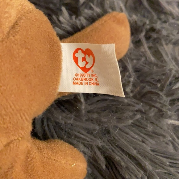 Britannia the Bear -Teenie Beanie Baby - Picture 4 of 5